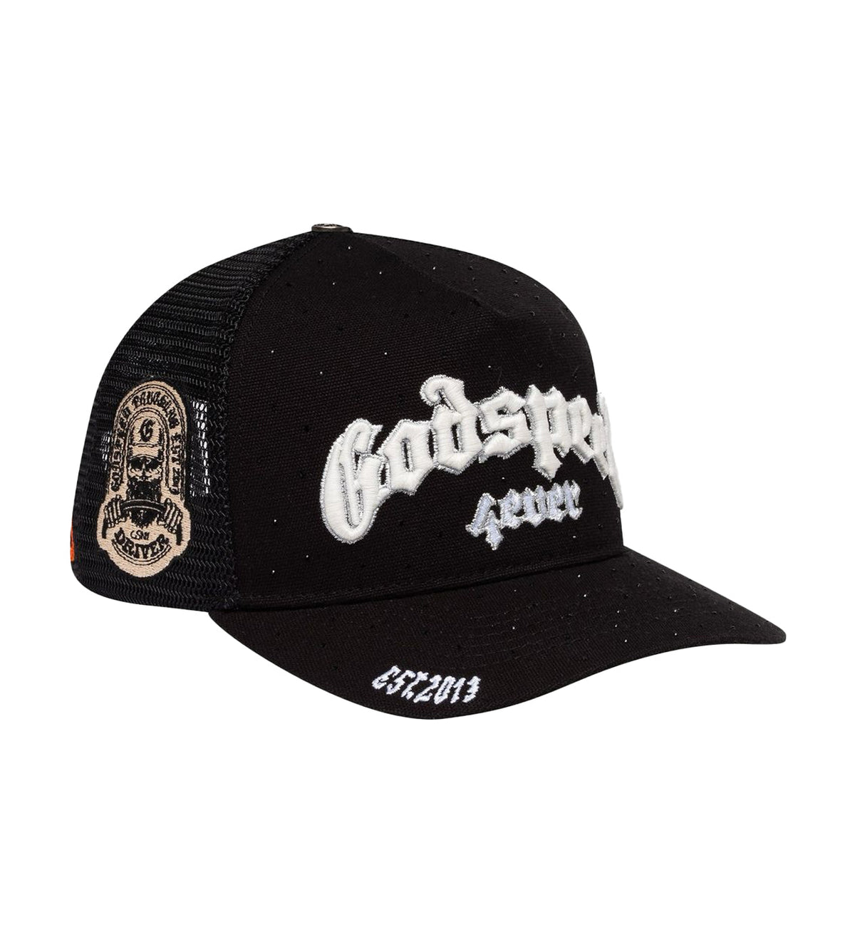 Godspeed Forever VVS Trucker Hat Black/White