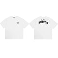 Cole Buxton White Minimalist CB Chest & Back Buxton T-Shirt