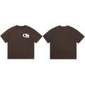 Cole Buxton Brown CB Star Graphic Logo T-Shirt