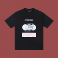 Trapstar Checkered Grid "TS" Graphic Tee - Black
