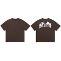 Cole Buxton Brown Star Arch Logo T-Shirt