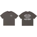 Cole Buxton Charcoal Laurel Wreath Graphic T-Shirt