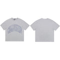 Cole Buxton Gray Arched Gothic Varsity Logo T-Shirt