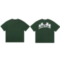 Cole Buxton Dark Green Star Arch Logo T-Shirt